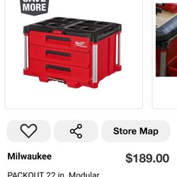 Modular 3-Drawer Tool Box