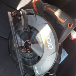 7"1/4 Circular Saw RIDGID Tool Only 