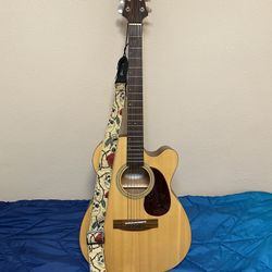 Mitchell T313CE Solid Spruce Top Auditorium Acoustic-Electric Guitar
