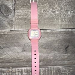 Casio illuminator 30.4 mm Pink Resin Women's Wristwatch