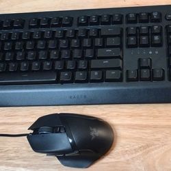 Razor Basilisk's V3 Mouse And Keyboard (Wired)