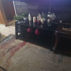 Glass TV Stand 
