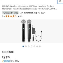 Brand New Karaoke Microphones!!!