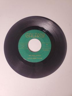 Vintage Little Johnny Taylor 7" Vinyl Record Single 45 RPM Galaxy Untested