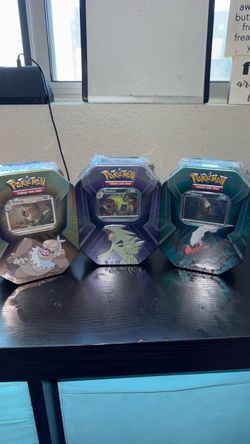 Pokémon collectible tins