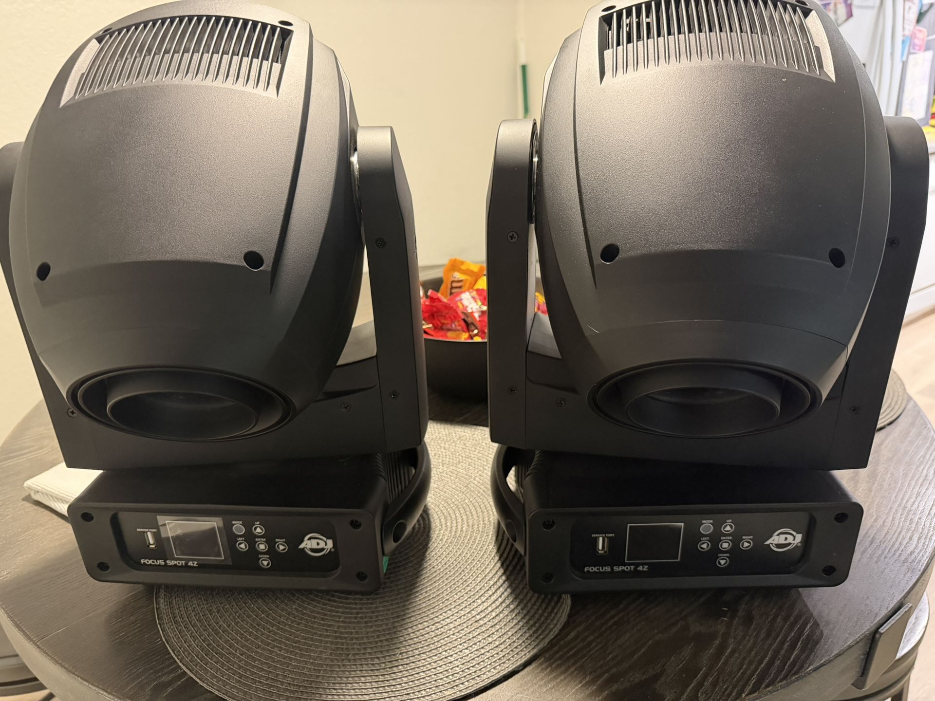 ADJ FOCUS SPOT 4z Black 