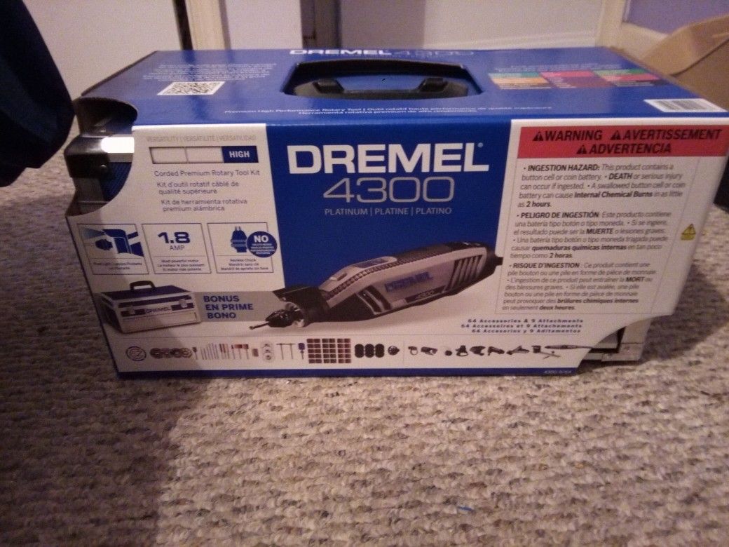 Dremel 4300 Platinum Rotary Tool Kit