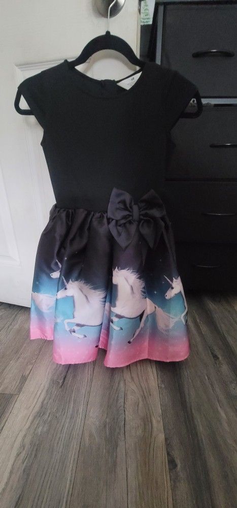 Unicorn Dress For Kids