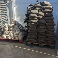 SAND BAGS!! 230 Of Them ($1 Each) Prefilled 