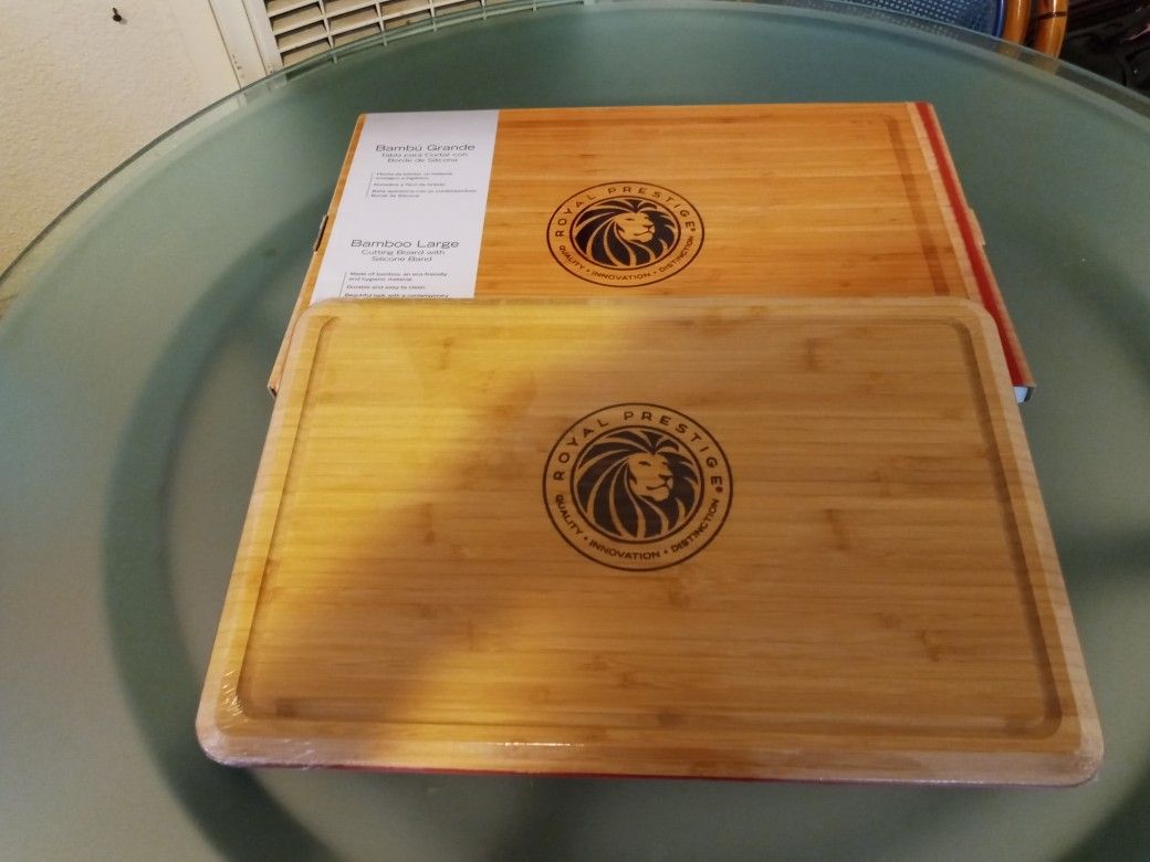 Tabla De Bambu Nueva De Royal Prestige