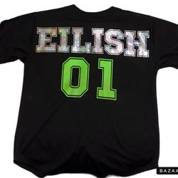 Custom Billie Eilish Concert Jersey 
