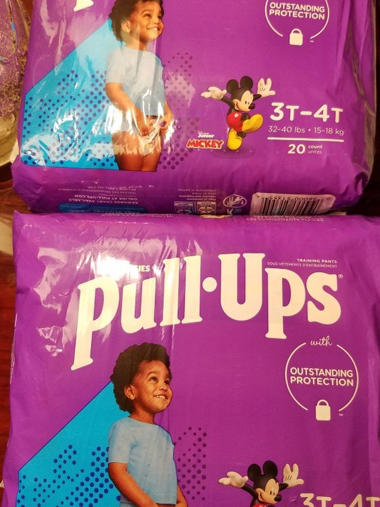 HUGGIES PULL-UPS SIZE 3T-4T $13 For ALL