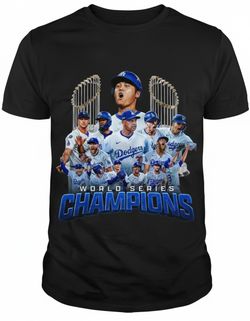 Dodgers 2025 Baseball World Champions Tee World Series Champions Graphic T-Shirt for Fans Dodgers Fan Gear