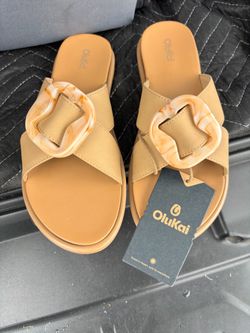 OluKai Women’s buckle sandals, make offer