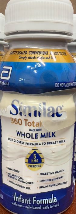 similac 360 total made with whole milk 8 oz bottle