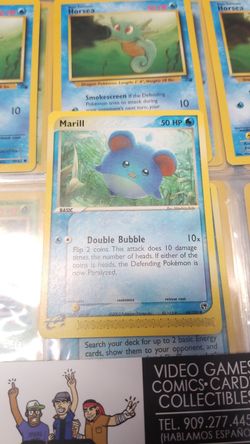 Marill SANDSTORM SET pokemon card
