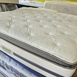 Mattress And Box Spring Queen Size 