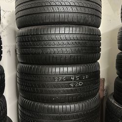 Used tires 275/45/20