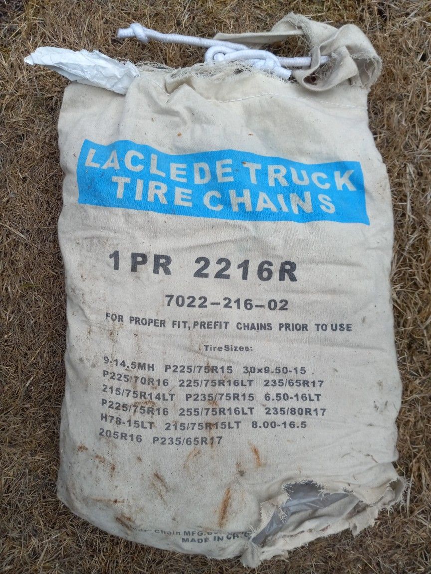 Heavy Duty Tire Chains