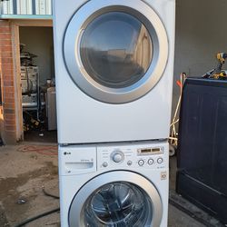 L G Washer And Dryer Stackable Electric 