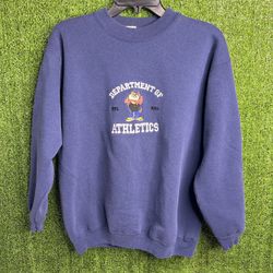 Vintage Warner Bros Looney Tunes Taz Crewneck Sweater Men’s Size Large E15