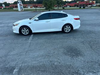 2016 Kia Optima LX White 4-Door Sedan – Clean Title – 132,600 Miles