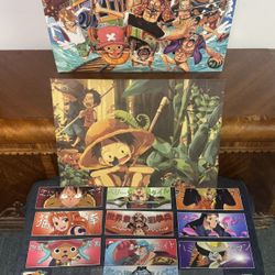 One Piece Bundle (Bag Stickers Poster Air Freshener/Hangers)