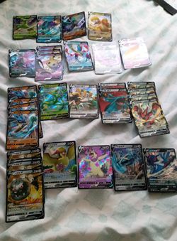 Pokemon Singles Cards V $5 EACH Chinese version with POKEMON STAMP on bottom for authentication icon