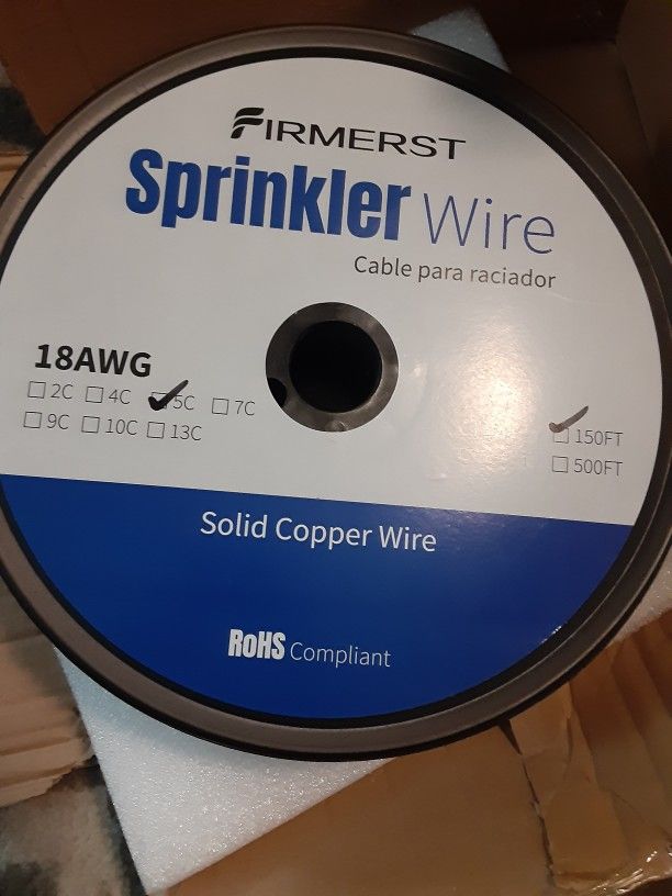 Firmerst Sprinkler Wire Solid Copper Wire
