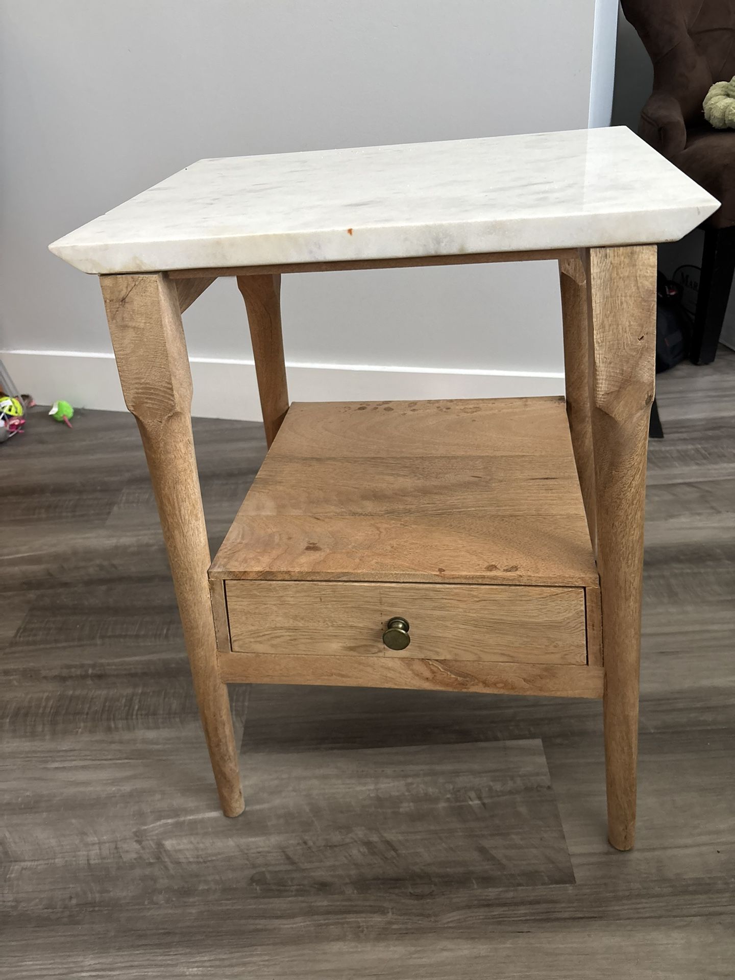 Marble End Table