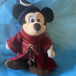 Vintage Disney Parks Fantasia Mickey Mouse Wizard Sorcerer 