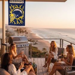 Vintage San Diego Chargers Collector's Flag