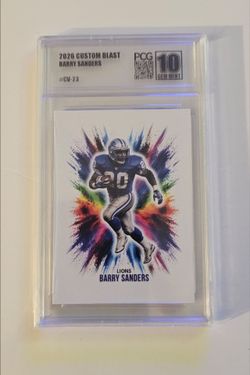 2026 CUSTOM BLAST BARRY SANDERS PCG 10