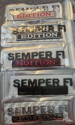 Semper fi USMC Marine Corps badge 30 each other items seen sold separately SHIPPING AVAILABLE