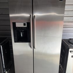 Frigidaire Stainless Steel Refrigerator And Freezer