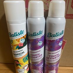 3=$15 Batiste Instant hair refresh dry shampoo Bundle