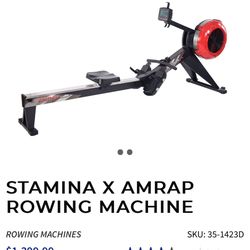 AMRAP Stamina X Air rowing machine