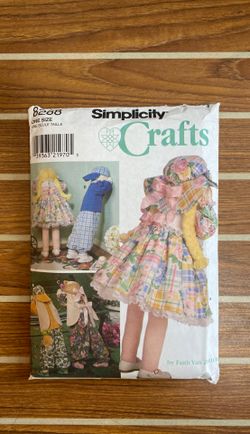Simplicity Crafts Pattern 8268