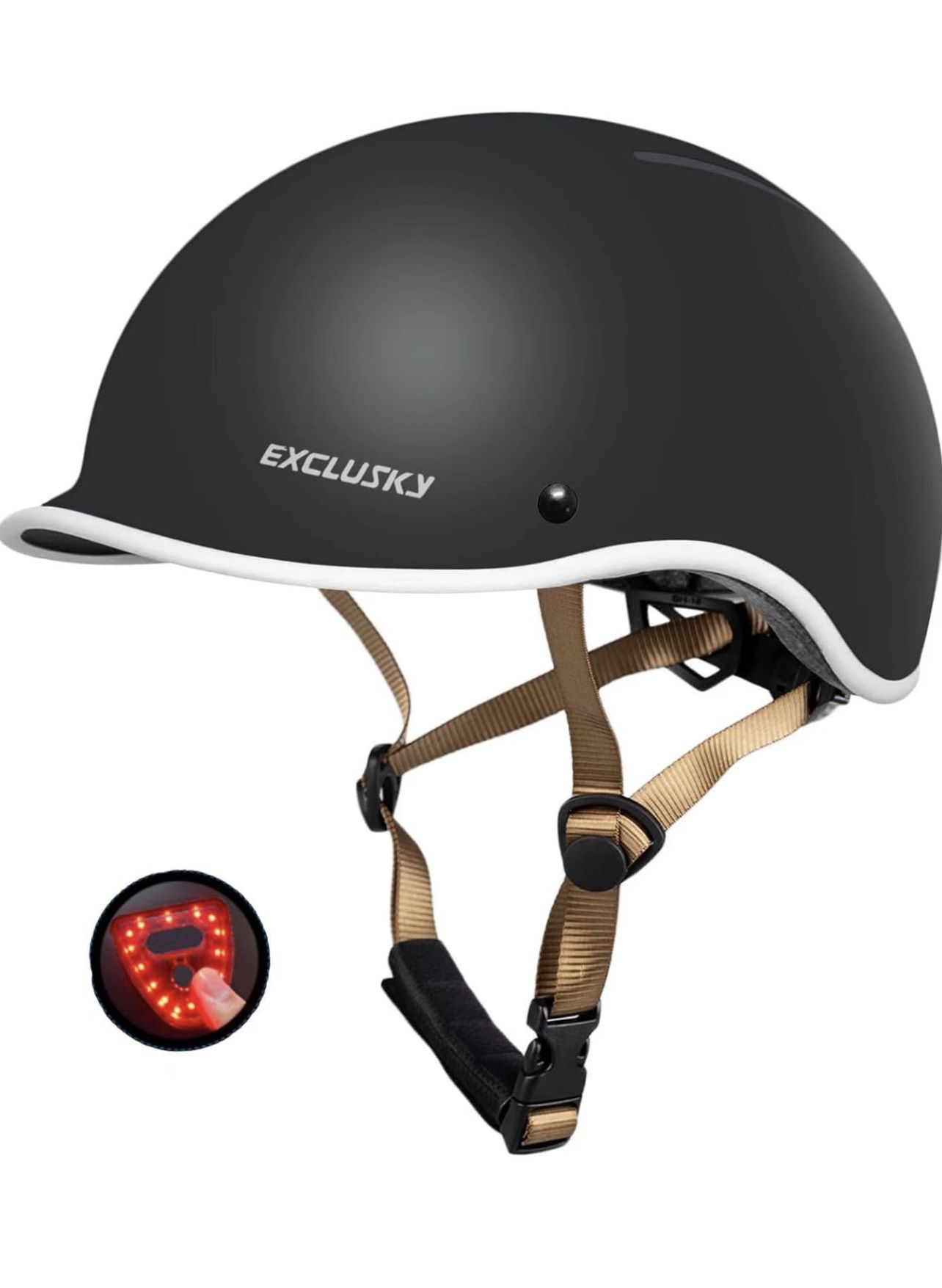 Bike Helmet for Adults,black -brand new