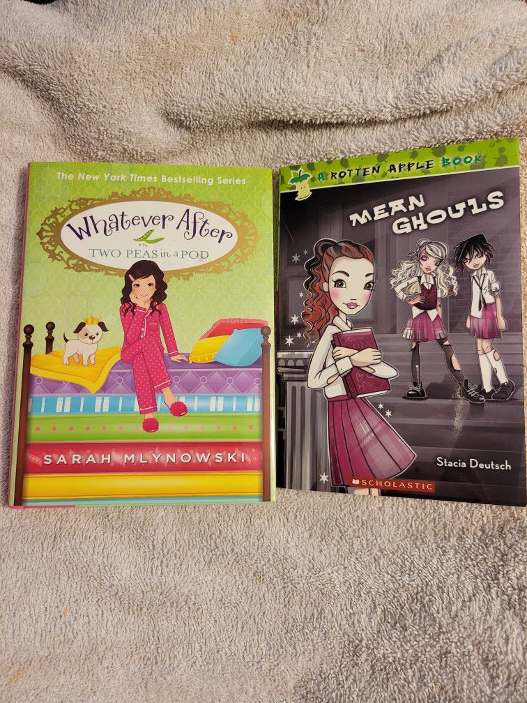Whatever after and mean ghouls book lot
