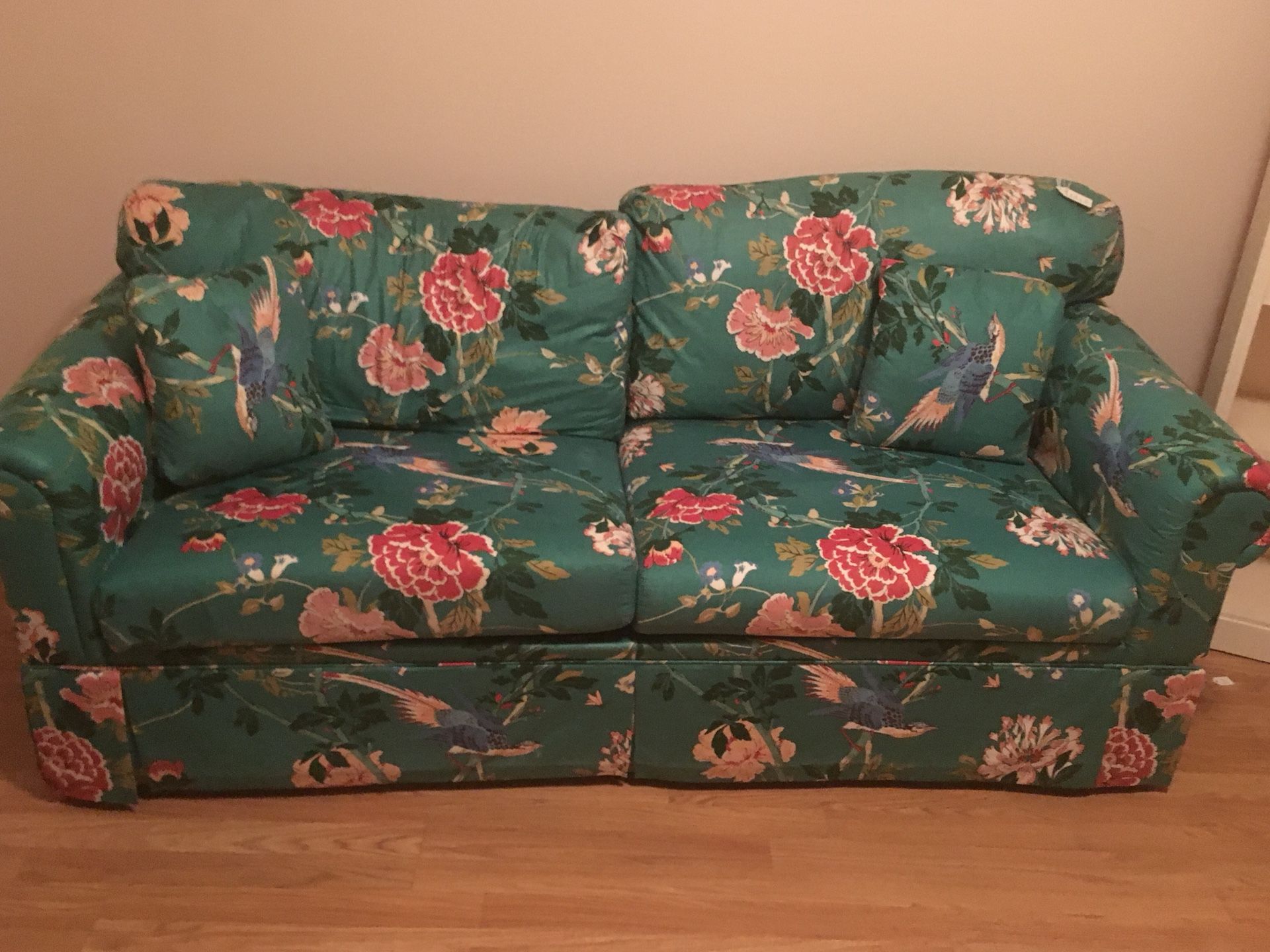 Pull out sofa bed no pets no stains no smells pick up in knightdale oh must have help to load firm price 45