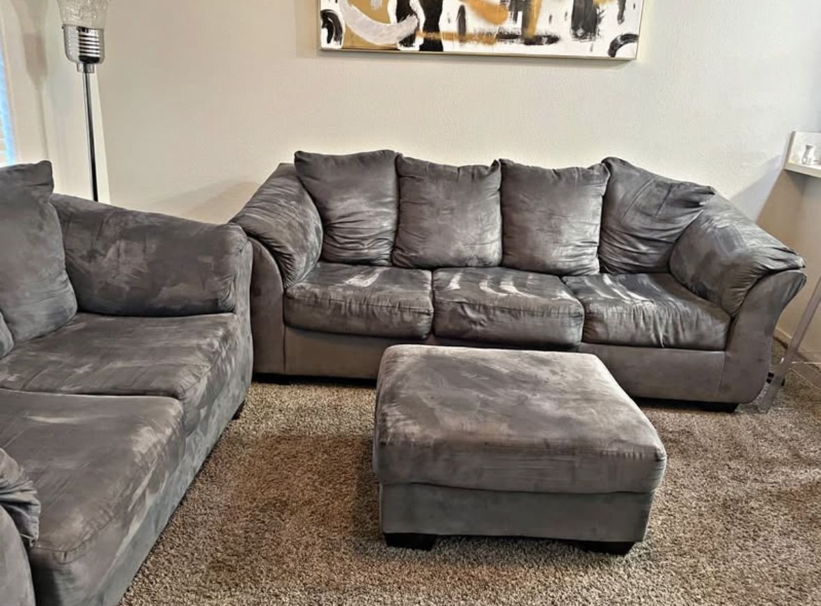 Sofa And Ottoman