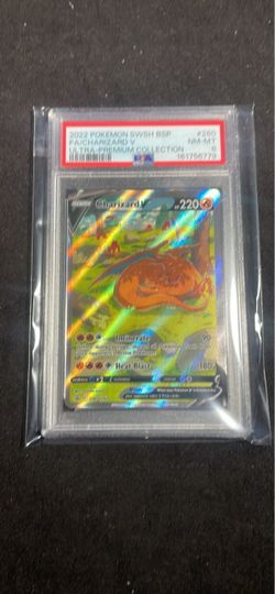 PSA 8 Charizard V Full Art Pokemon Card #260