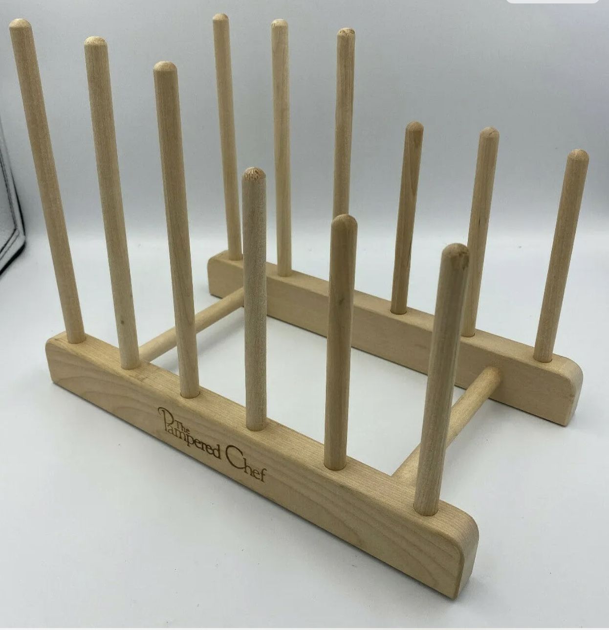Pampered Chef Stoneware Storage Rack