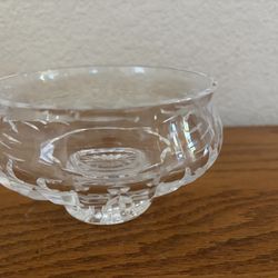 Vintage “Waterford” Crystal Footed Bowl