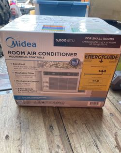 Midea 5,000 BTU Window Air Conditioner Cools Up To 150 Sq Ft
