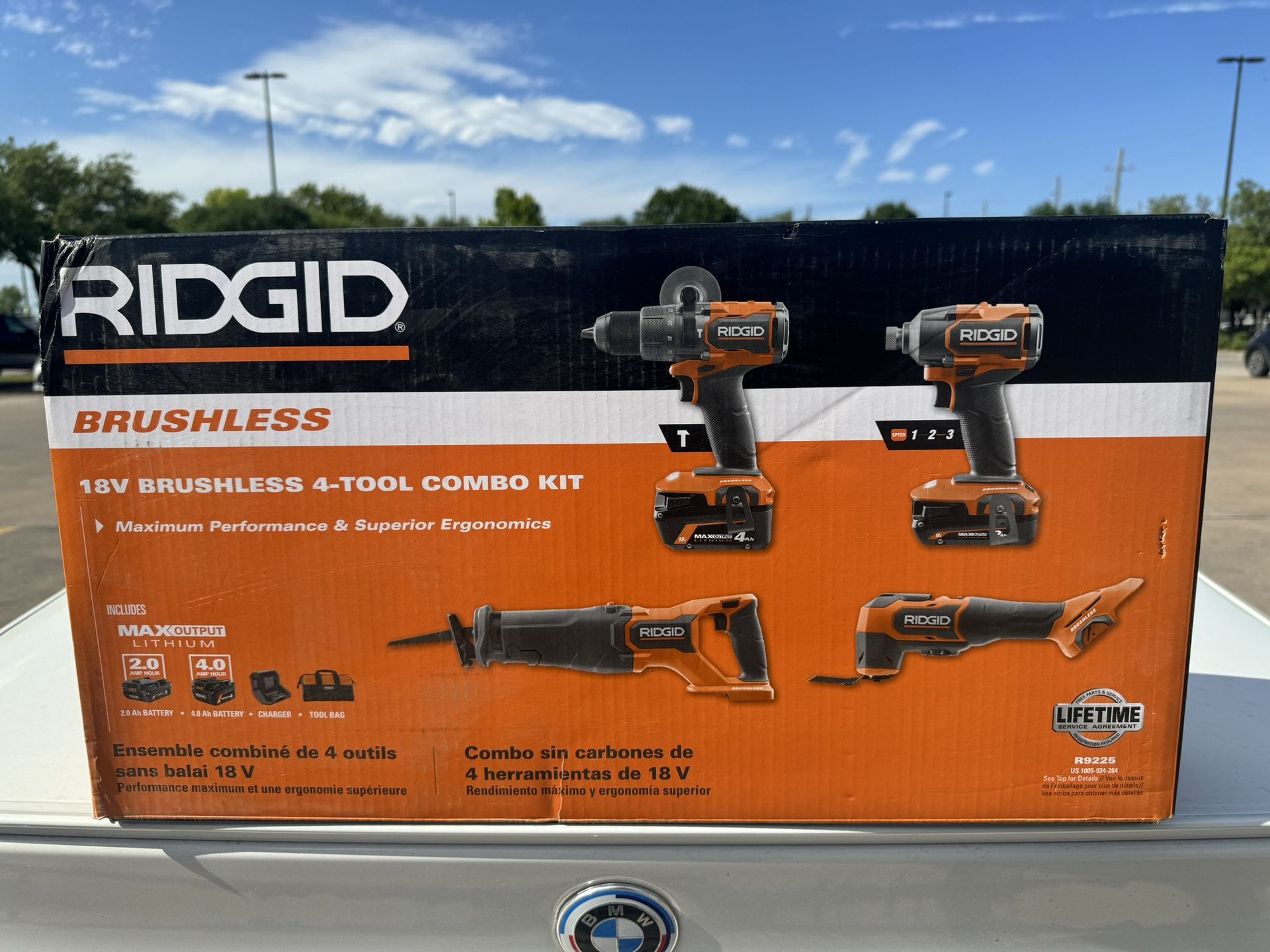 Ridgid Power Tool Set