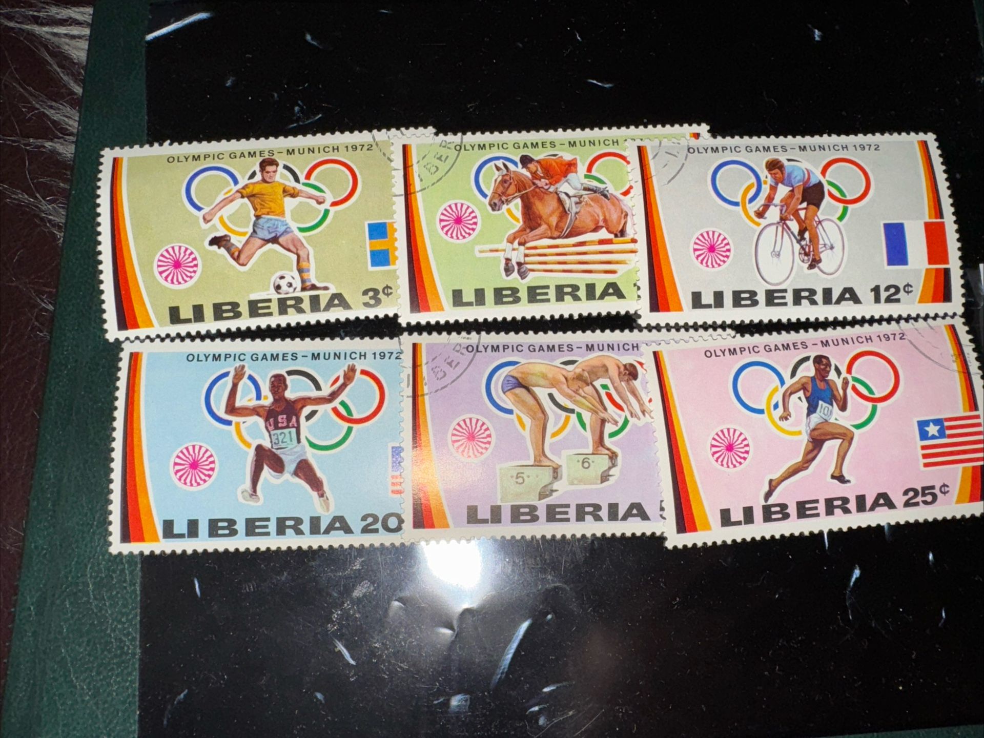 Liberia Munich German Olympic Games 1972