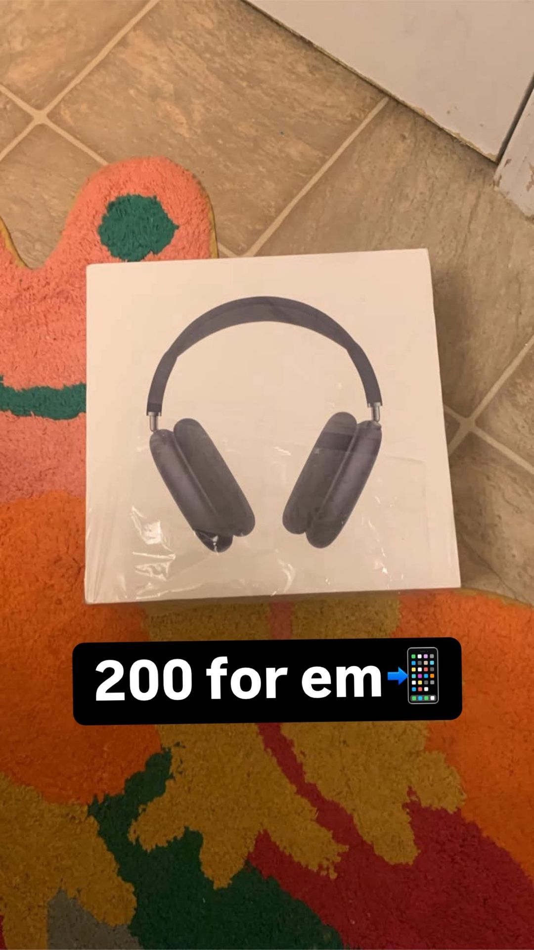 Apple AirPod Maxes ( Midnight Navy Blue ) 