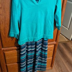 GAP Med Sweater And Med Merona Maxi  Skirt 